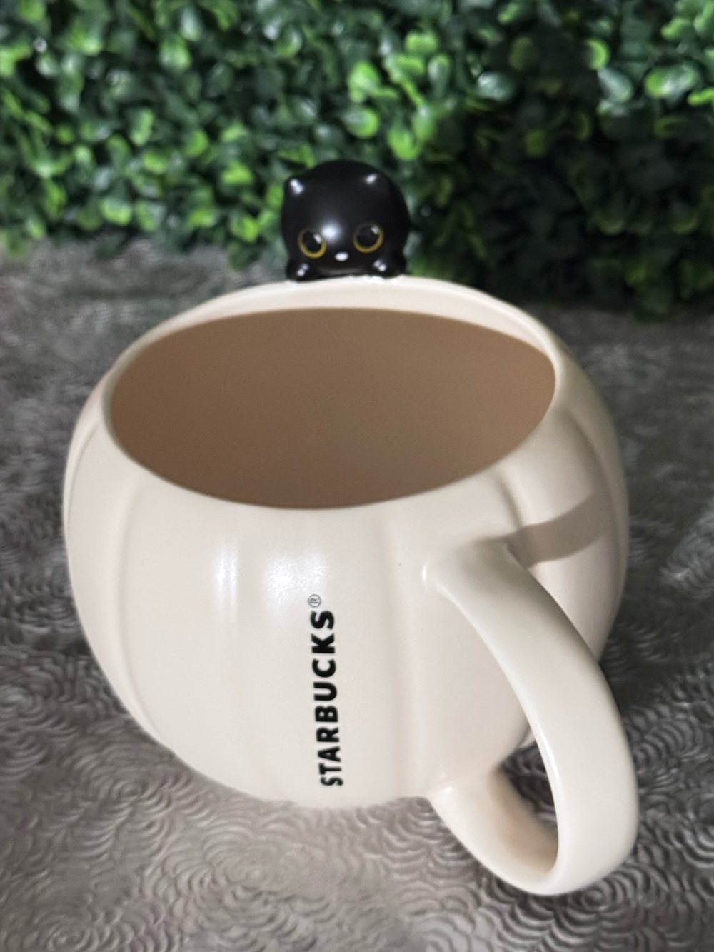 NWT Starbucks Halloween 2026 Black Cat Ceramic Mug